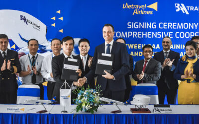 BAA Training Vietnam Starts Long-Term Business Partnership with Vietravel Airlines