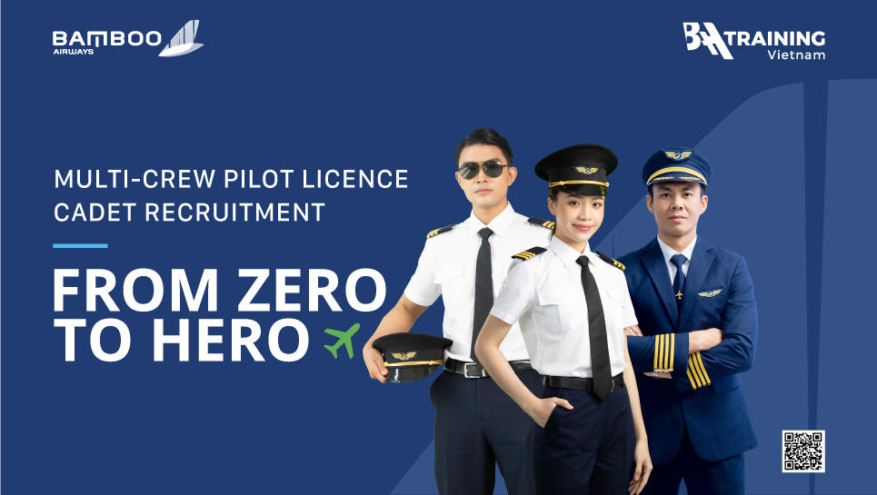 Bamboo Airways và BAA Training Vietnam đào tạo khoá phi công MPL đầu tiên